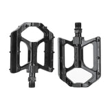 Mountain Bike Pedal Non Slip Du Bearings Classic Design (Black)