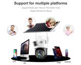 Outdoor Solar Wifi Security Camera 1080P