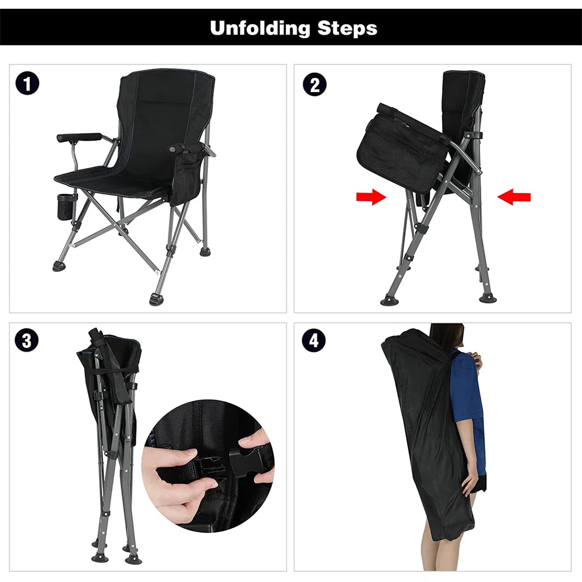 Portable Folding Camping Chair Outdoor Chair