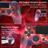 Wireless PS4 Controller Replacement (Red)