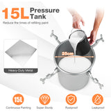 Commercial Paint Pressure Tank Paint Spray 15L