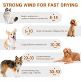 Pet Hair Dryer Blower