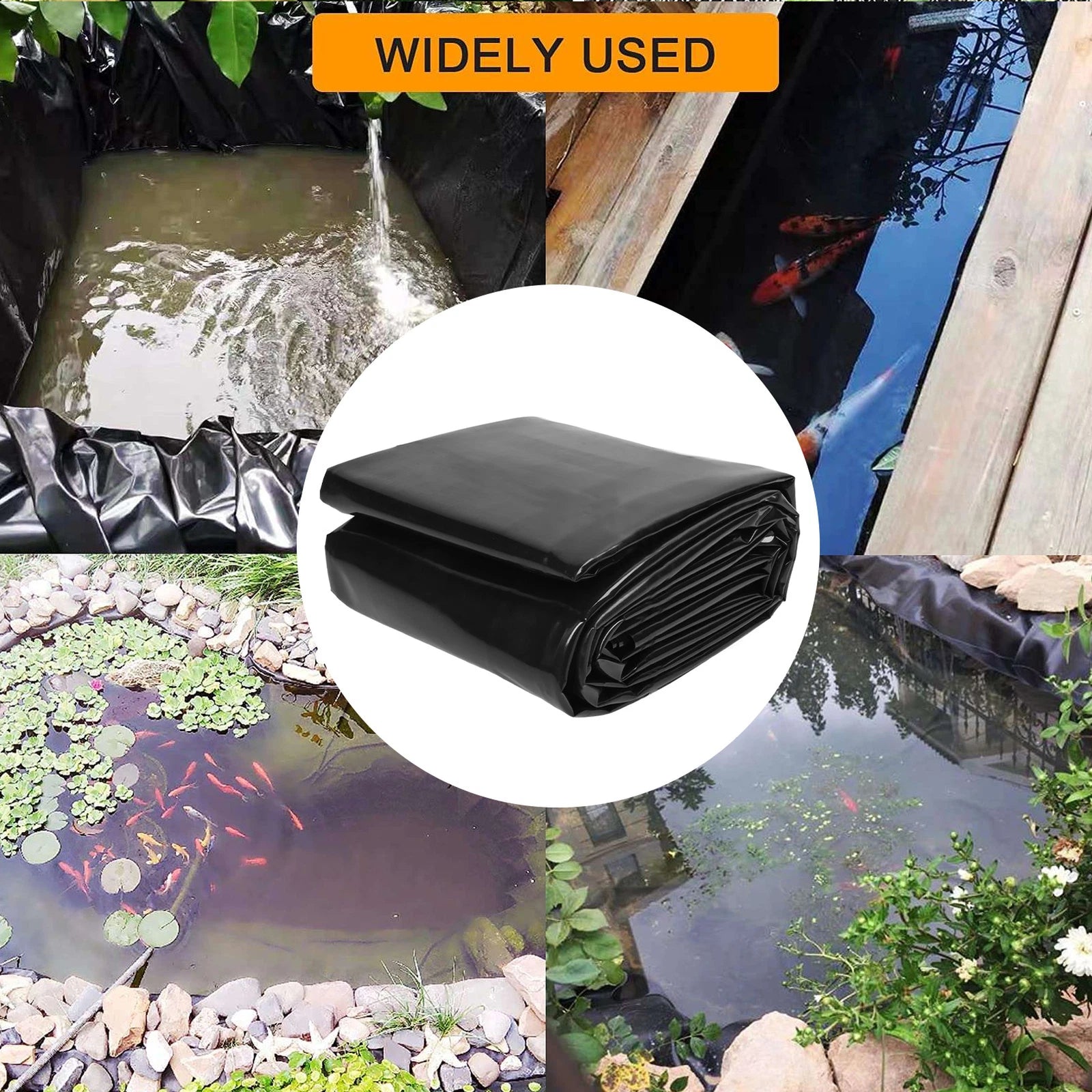 Pond Liner 10 x 6m 0.5mm HDPE