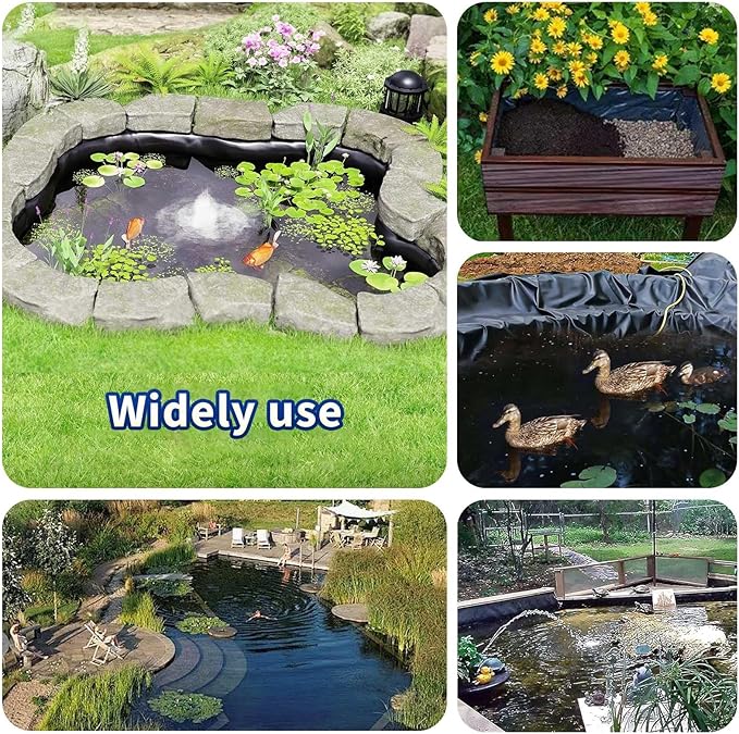 Pond Liner 10 x 6m 0.5mm HDPE