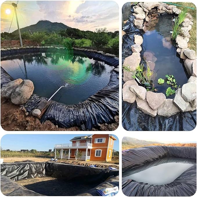 Pond Liner 10 x 6m 0.5mm HDPE
