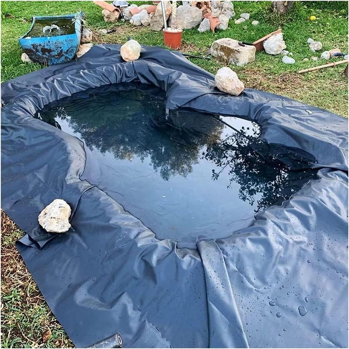 Pond Liner 10 x 8m 0.5mm HDPE