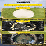Pond Liner 10 x 8m 0.5mm HDPE