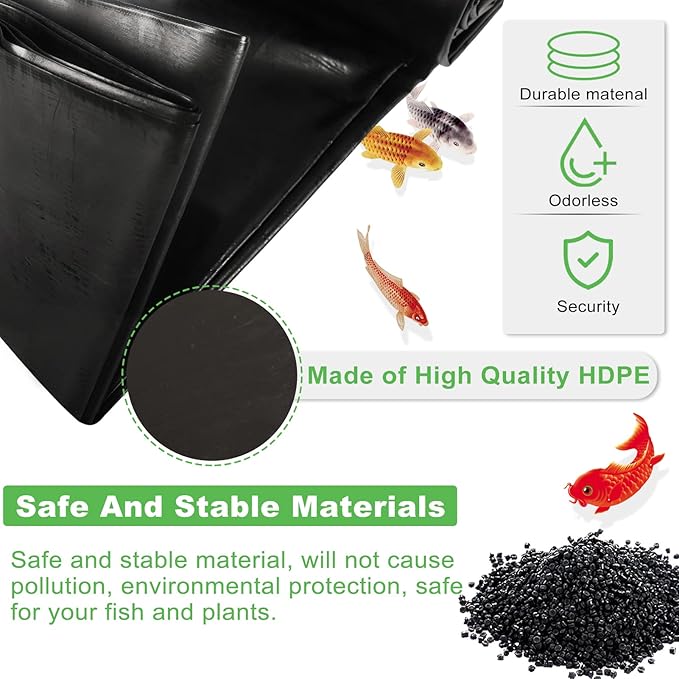 Pond Liner 5x6m 0.5mm HDPE