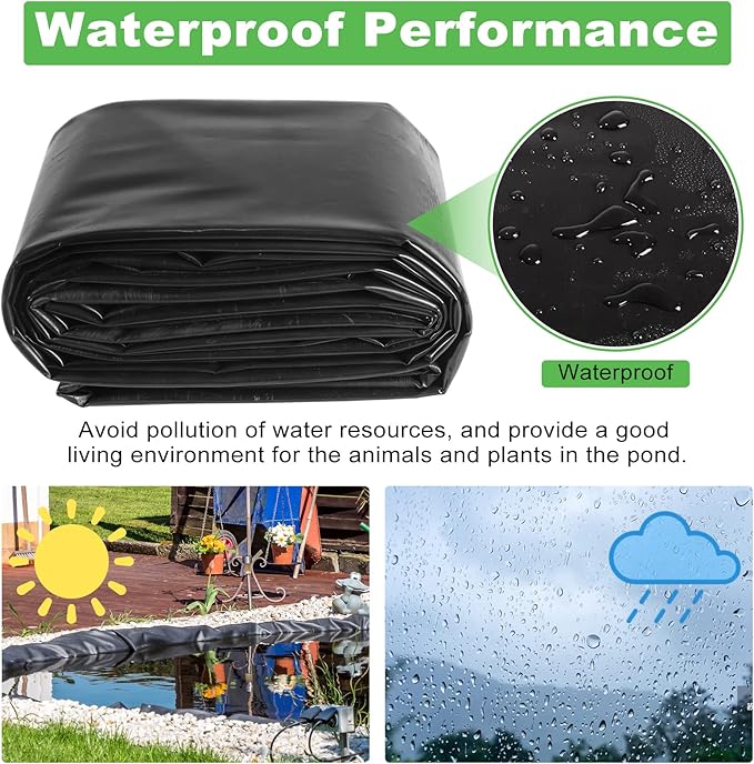 Pond Liner 5x6m 0.5mm HDPE