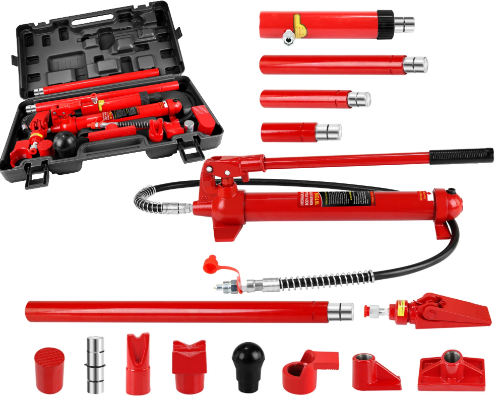 Heavy-Duty 10 Ton Hydraulic Jack Ram Panel Jack