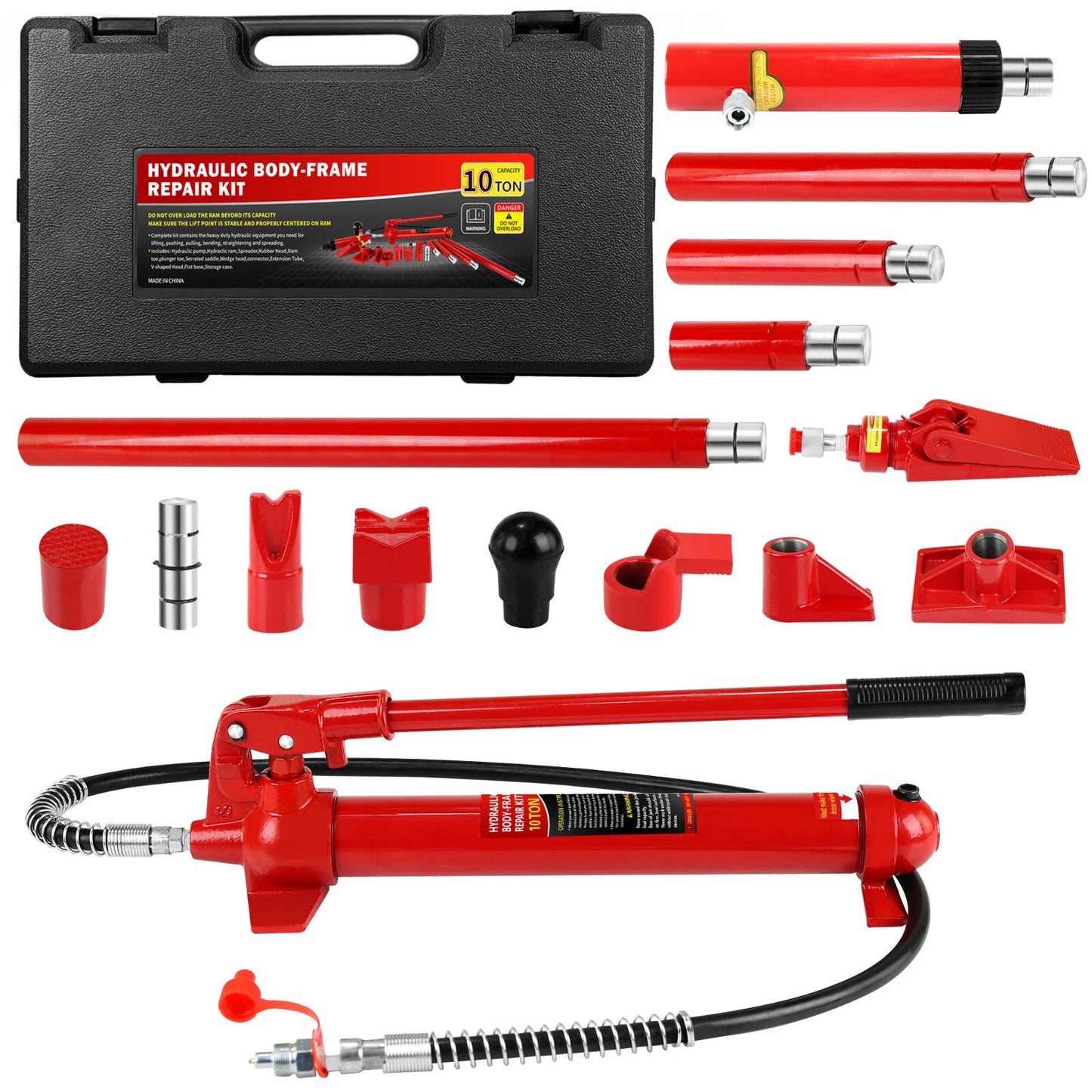 Porta Power 10T Hydraulic Ram Jack Panel Pack
