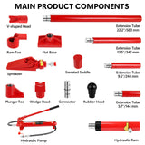 Porta Power 10T Hydraulic Ram Jack Panel Pack