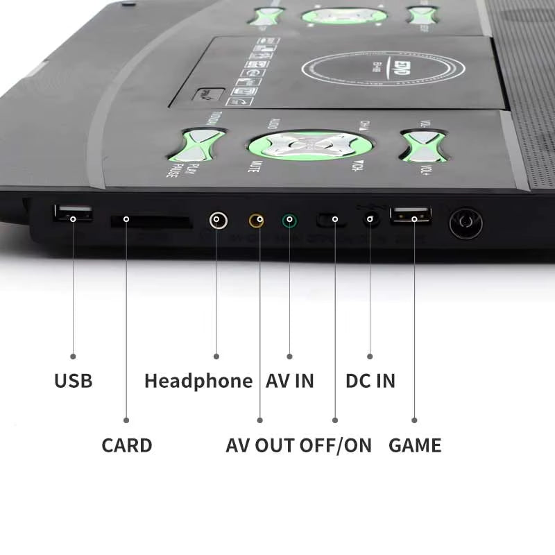 Portable DVD Player 13.9"