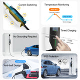 Portable EV Charger Type2 Electric Car Charger 16A