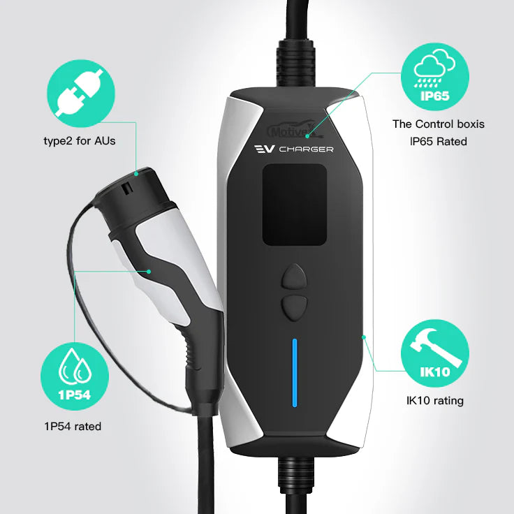 Portable EV Charger Type2 Electric Car Charger 16A