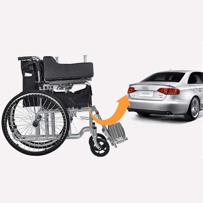 Portable Wheelchair Foldable Wheel Chair Recliner