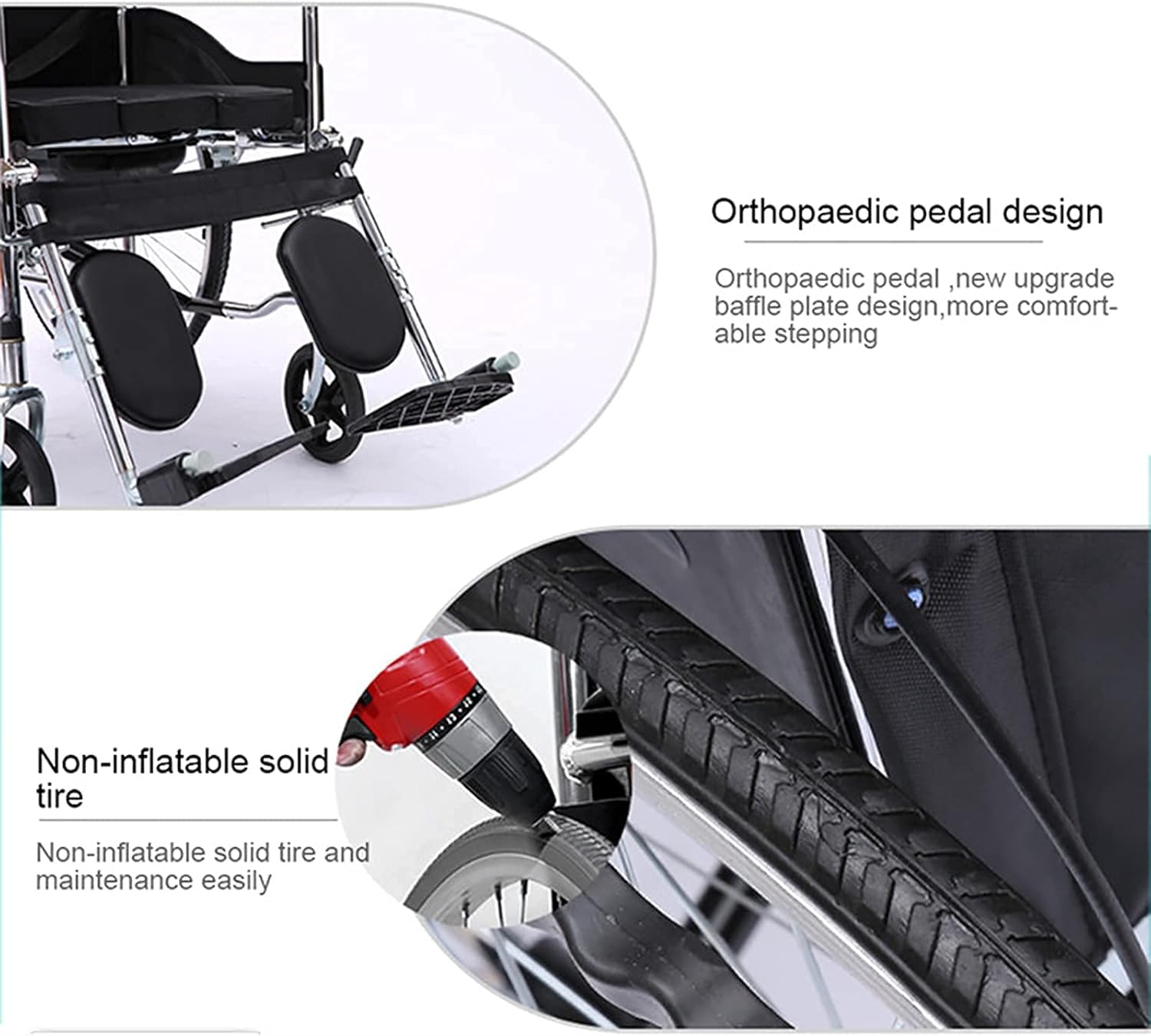 Wheelchair Folding Wheel Chair