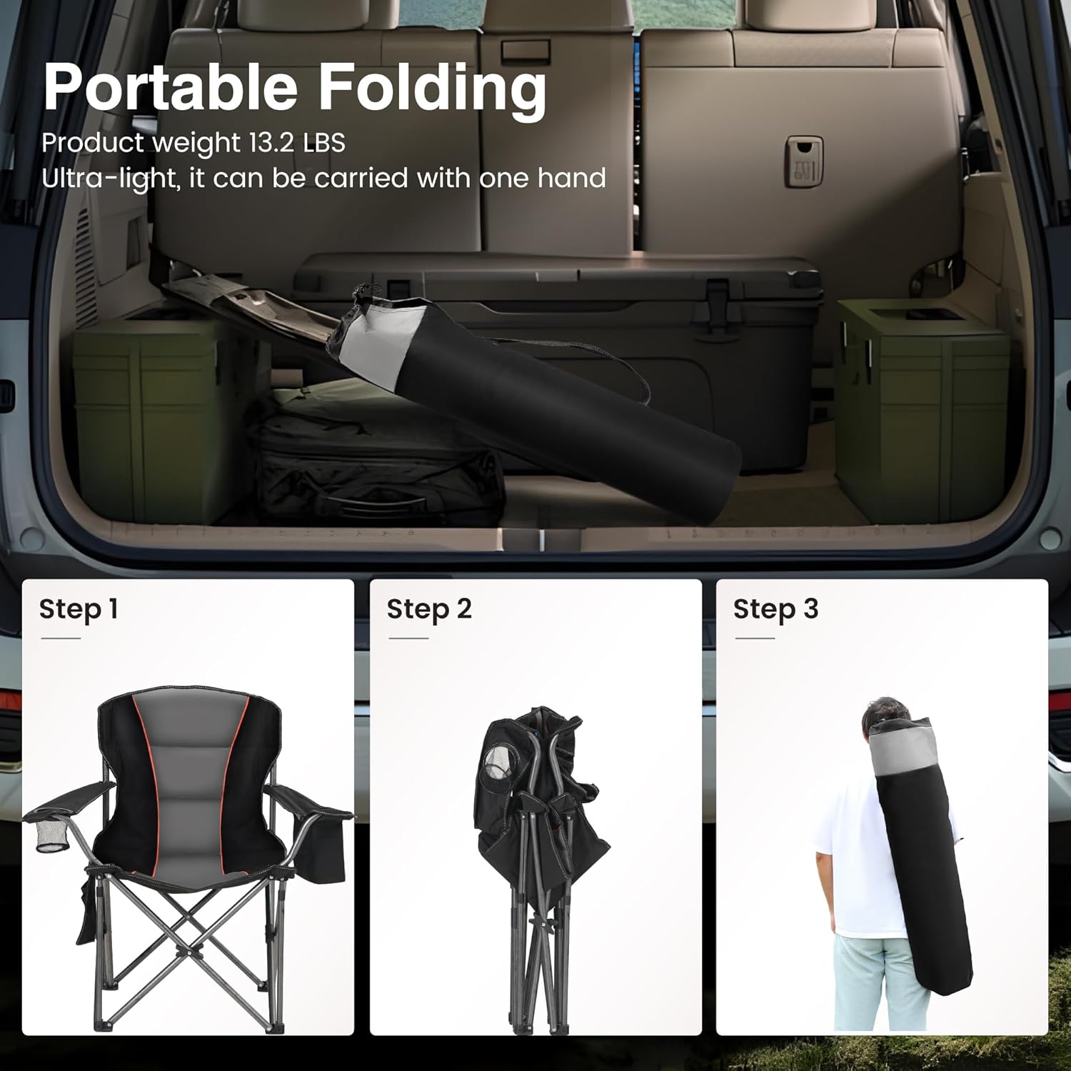 Portable Folding Camping Chair Outdoor Chair