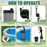 Portable Shower Kit Camping Shower Kit