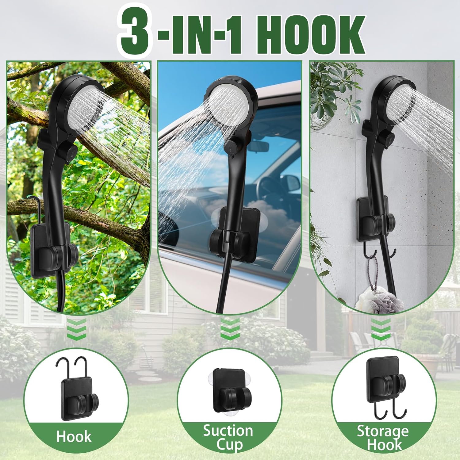 Portable Shower Kit Camping Shower Kit