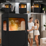 Portable Steam Sauna Personal Home Spa 2 Person Sauna