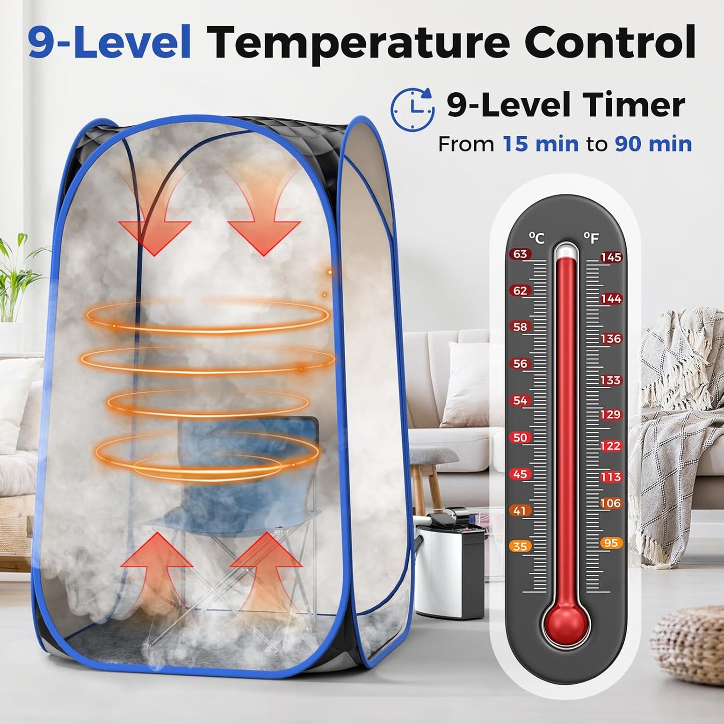 Portable Steam Sauna Spa Room