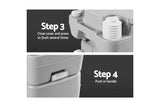 Portable Toilet for Camping 20L