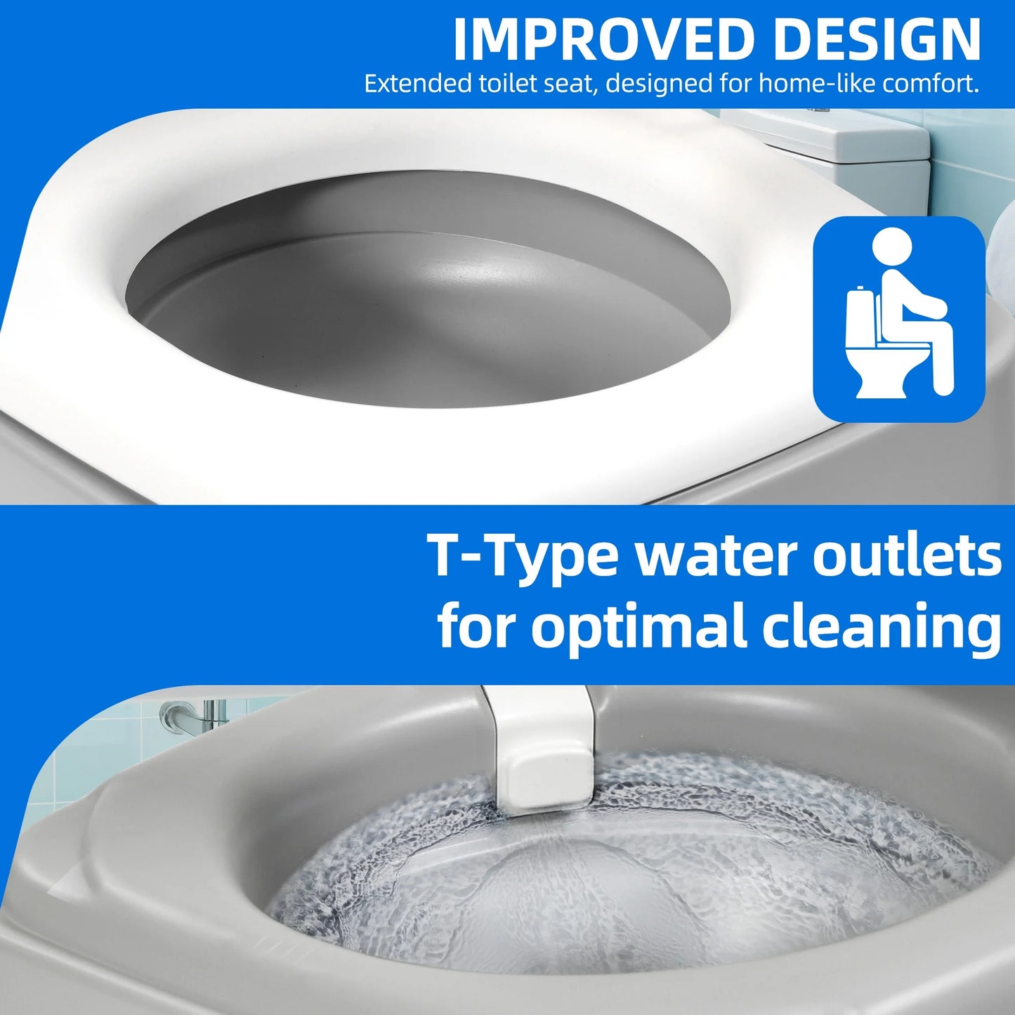 Portable Toilet for Camping 20L