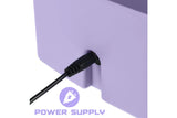 8L Foldable Washing Machine Mini Underwear Laundry Machine (Purple)