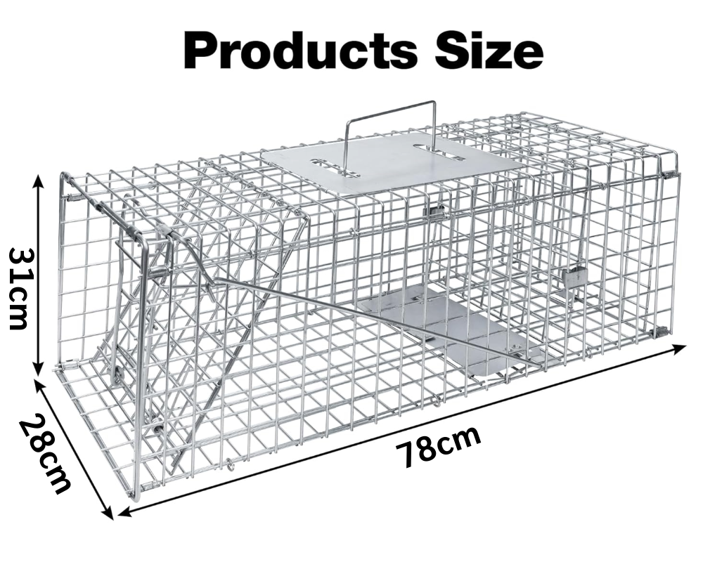 Possum Trap Large Animal Trap 78 x 31 x 28cm