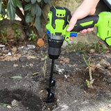 Garden Auger Post Hole Digger 220mm