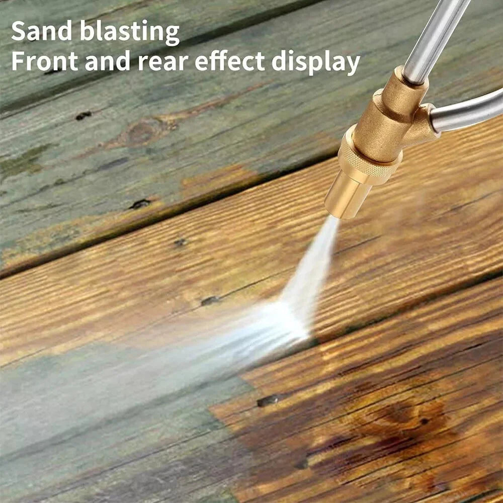 Pressure Washer Sandblasting Kit 1/4 Inch Sand Blaster