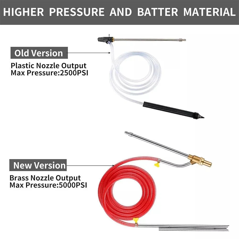 Pressure Washer Sandblasting Kit 1/4 Inch Sand Blaster