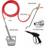 Pressure Washer Sandblasting Kit 1/4 Inch Sand Blaster