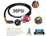 High Pressure Propane Regulator Hose Gauge