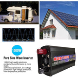 Pure Sine wave Inverter 1000W 12V