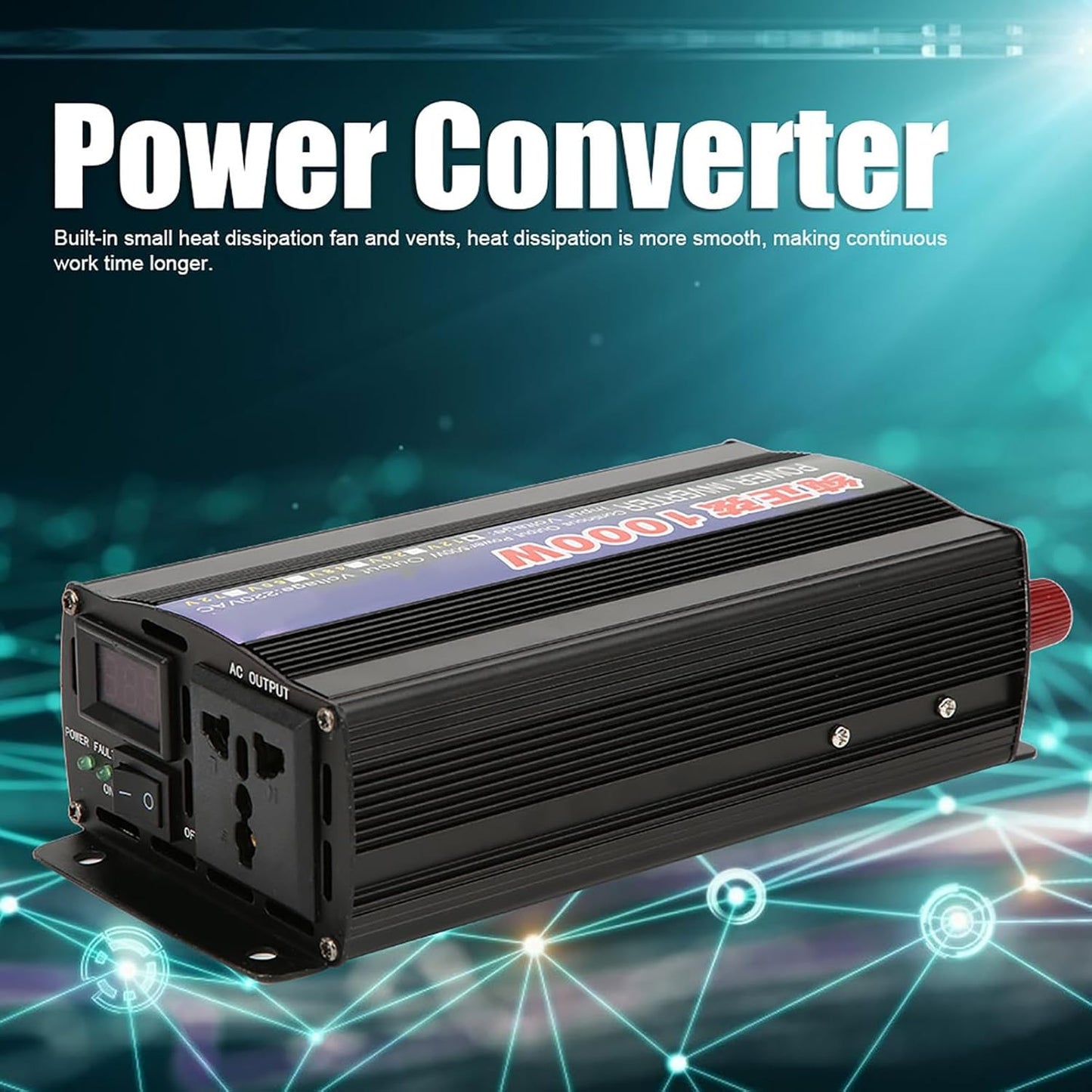 Pure Sine wave Inverter 1000W 12V