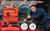 Universal Cooling System Radiator Pressure Tester Gasket Test Kit Leak Detector