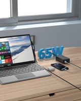 Replacement Charger for Microsoft Surface Pro X/9/8/7/6/5/4/3 65W