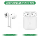 Replacement Wireless Charging Case for AirPods 1 & 2