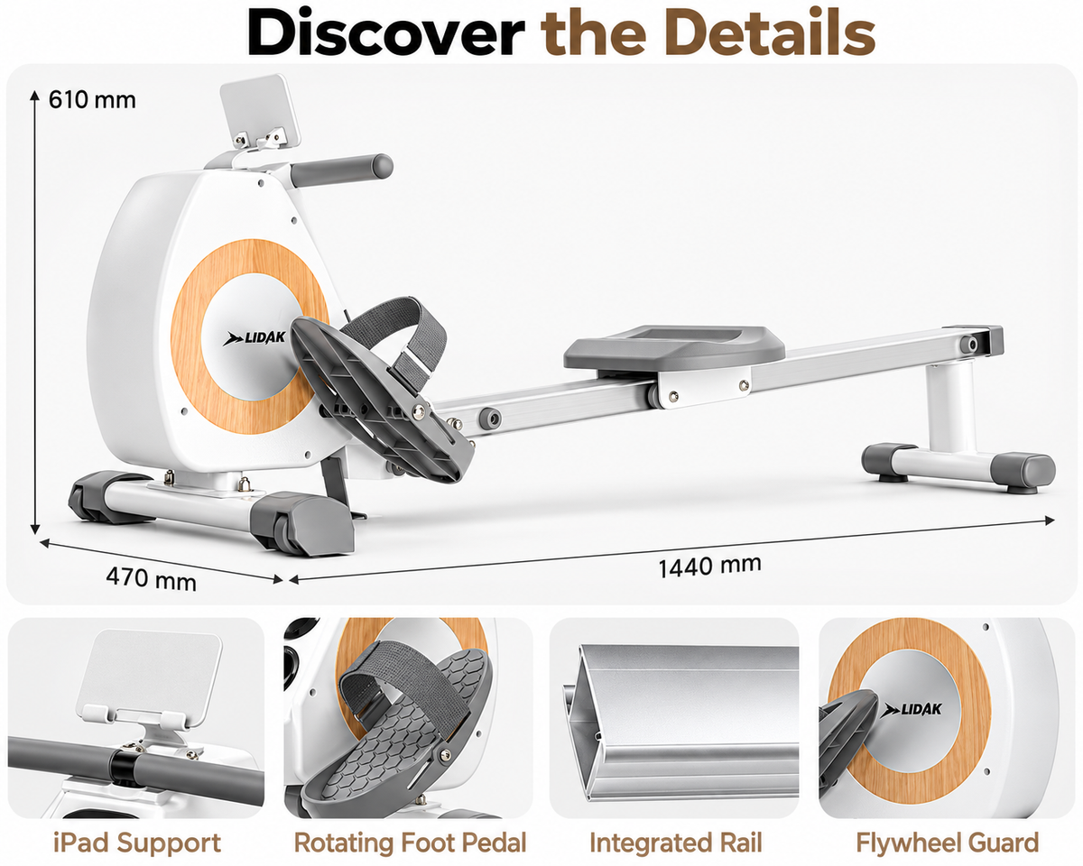 Rowing Machine Fitness Machine
