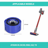 Compatible with Dyson Replacement Post Filter DC59 V6 Series Hepa Filter