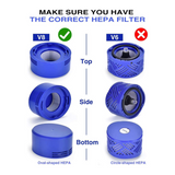 Compatible With Dyson Hepa V7 V8 Replacement Filter Dyson Post Filter