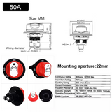 50A Battery Isolation Switch 12V On/Off