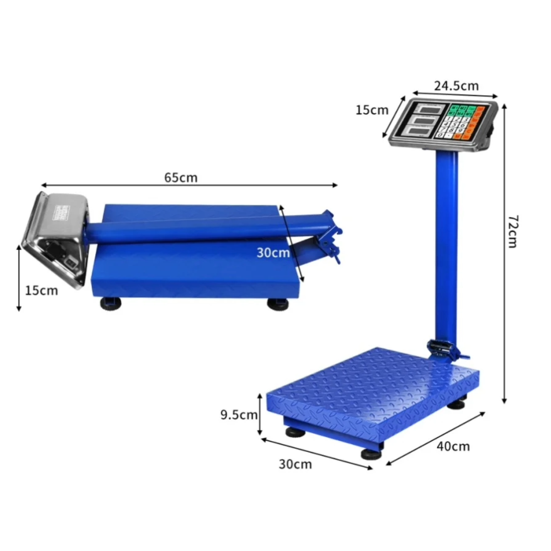 Electronic Digital Platform Scale Commercial Floor Scale 150KG