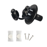 RV City Water Inlet with Check Valve (Black)
