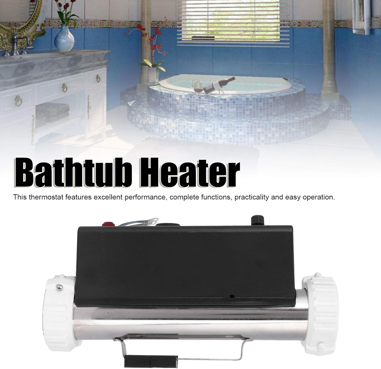 SPA Pool Inline Thermostat H15-R1 Hydromassage Bathtub