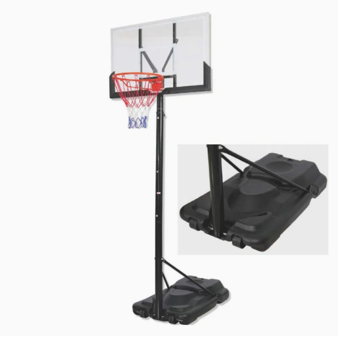 Basketball Hoop with Stand – 3.05m Portable Adjustable Height