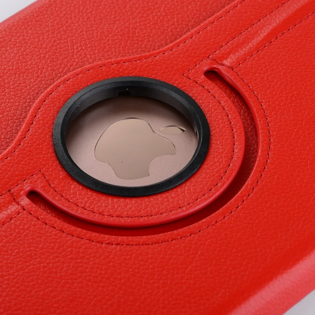 Case for iPad 2/3/4 PU leather (Red)