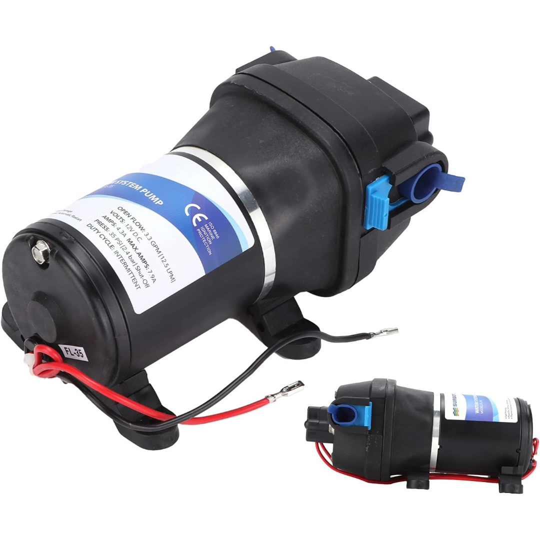 12V 25psi Portable Water Pressure Pump